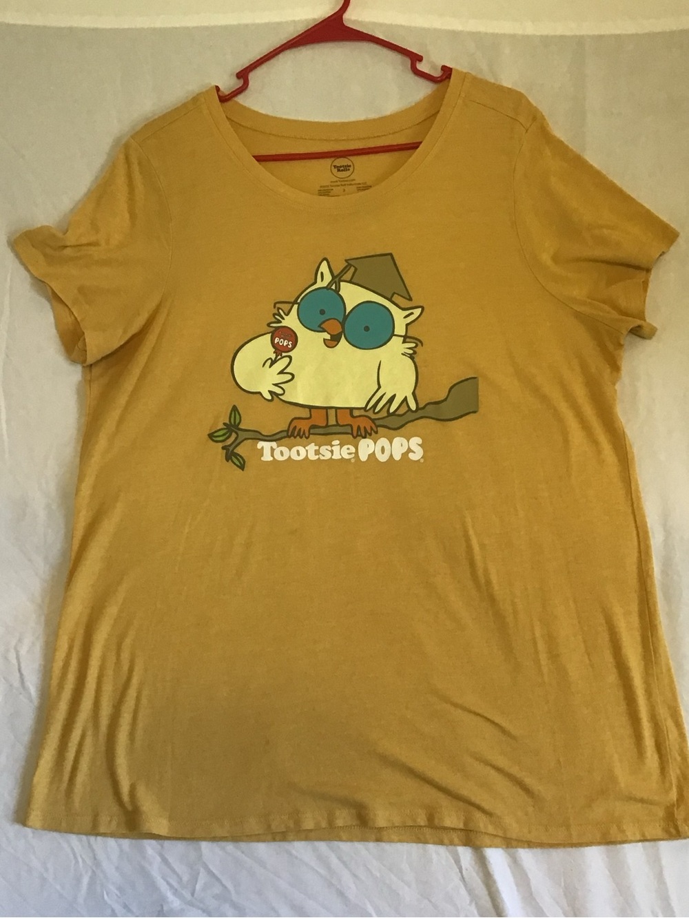 Tootsie Pops Yellow Graphic Tee - Women's Short Sleeve